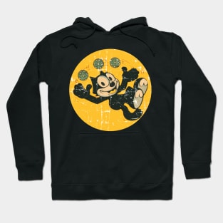 Felix The Cat - Playing Ball || Retro Hoodie